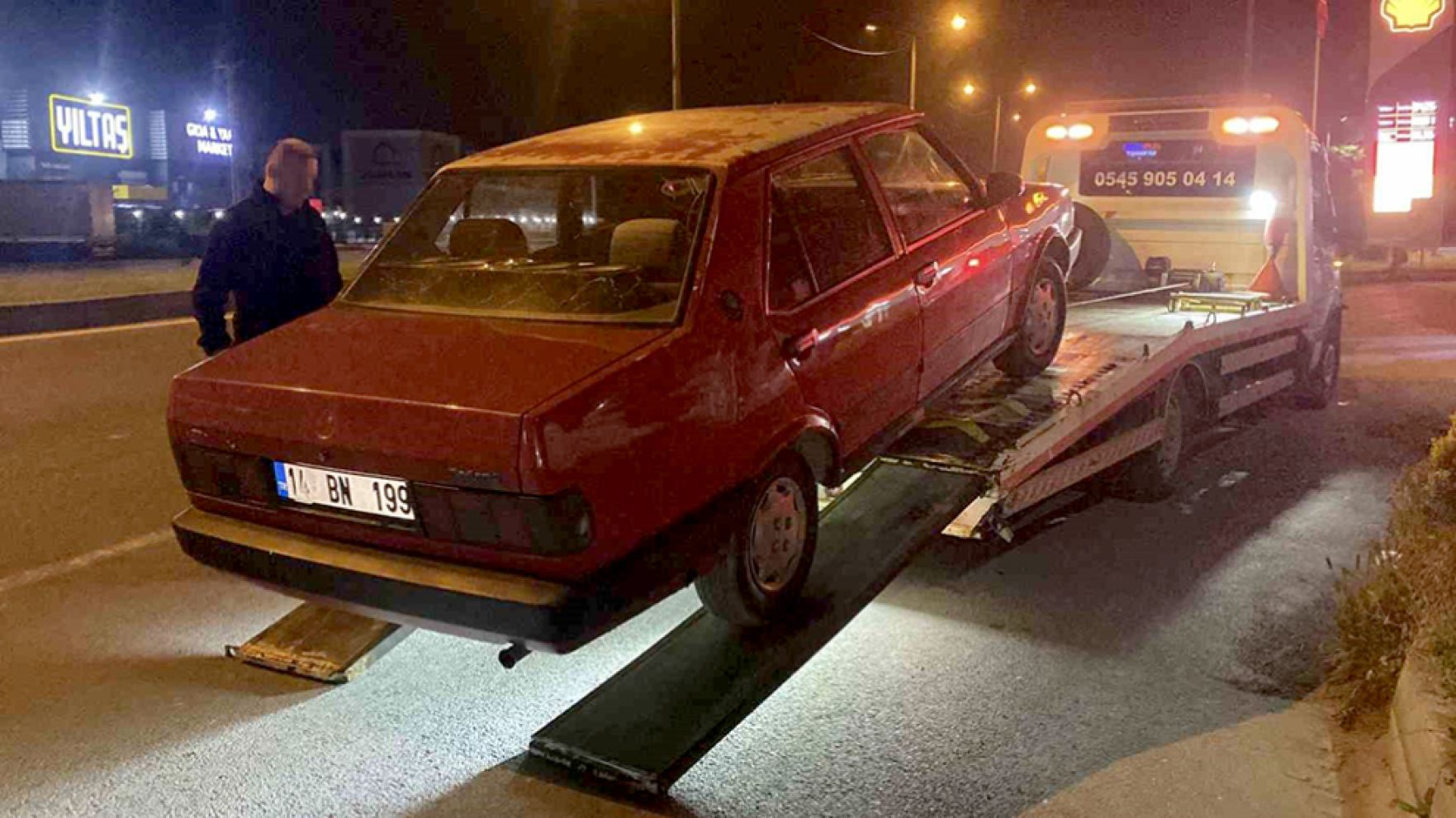 Polisten kaçtı, 200 bin liralık cezadan kaçamadı