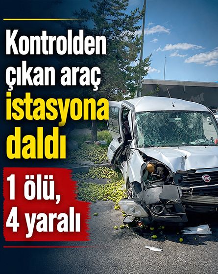 Akaryakıt istasyonunda dehşet! Bir kişiyi ezerek öldürdü