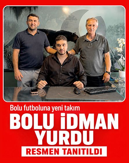 Bolu futboluna yeni takım! Bolu İdman Yurdu resmen tanıtıldı