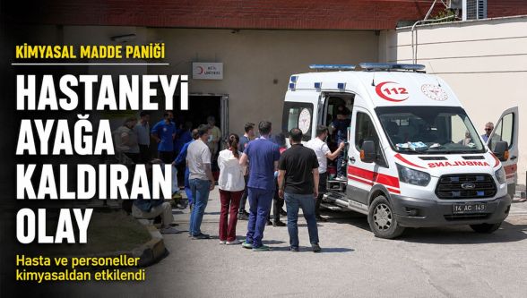 Hastanede kimyasal alarmı! Hasta ve personeller etkilendi