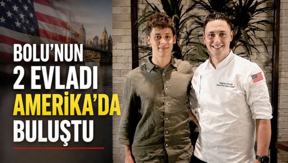 Mengen'in iki evladı Amerika'da buluştu