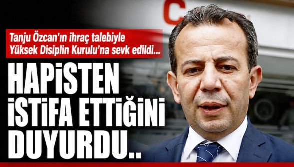 Tanju Özcan CHP'den ihraç edilemeden istifa etti