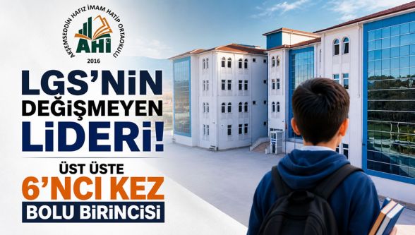 Akşemseddin Hafız İmam Hatip Ortaokulu LGS'de yine zirvede !