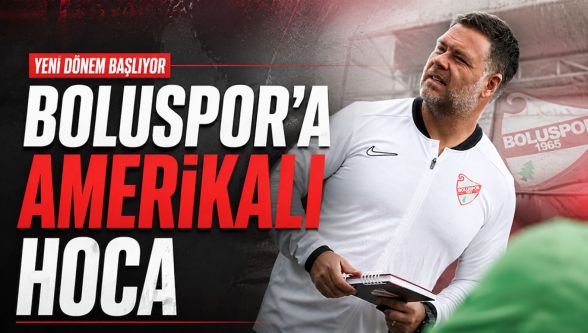 Boluspor'da 40 yıl sonra bir ilk! Takımın başına ABD'li teknik adam getirildi