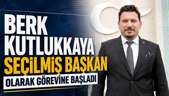 MHP Bolu'da güven tazeledi! Berk Kutlukkaya yeniden başkan seçildi