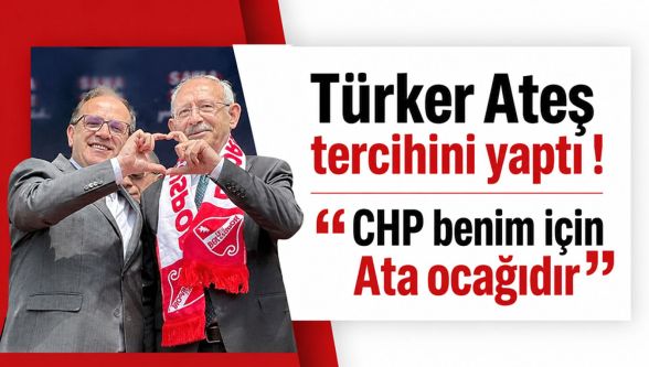 Türker Ateş'ten kritik karar! CHP'den istifa etmedi