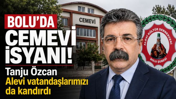 Bolu'da cemevi isyanı! Tanju Özcan Alevi vatandaşlarımızı da kandırdı