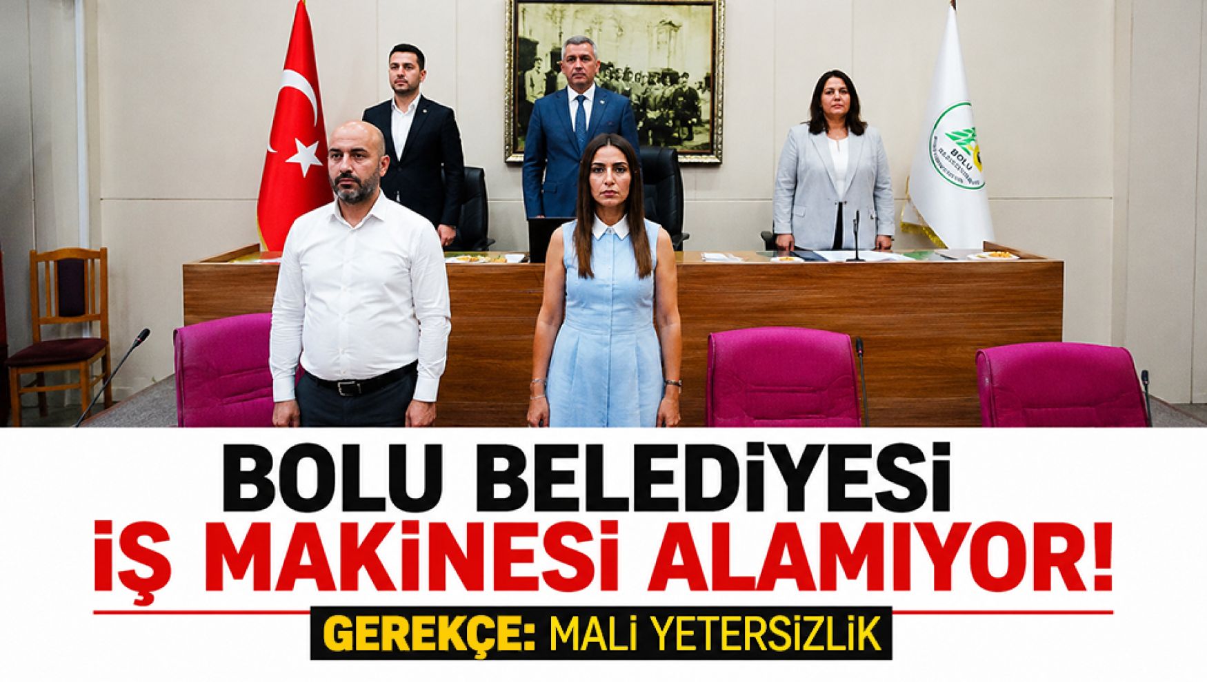 Bolu Belediyesi'nin gündeminde dikkat çeken ifade: "Mali imkanlarımız yetersiz"