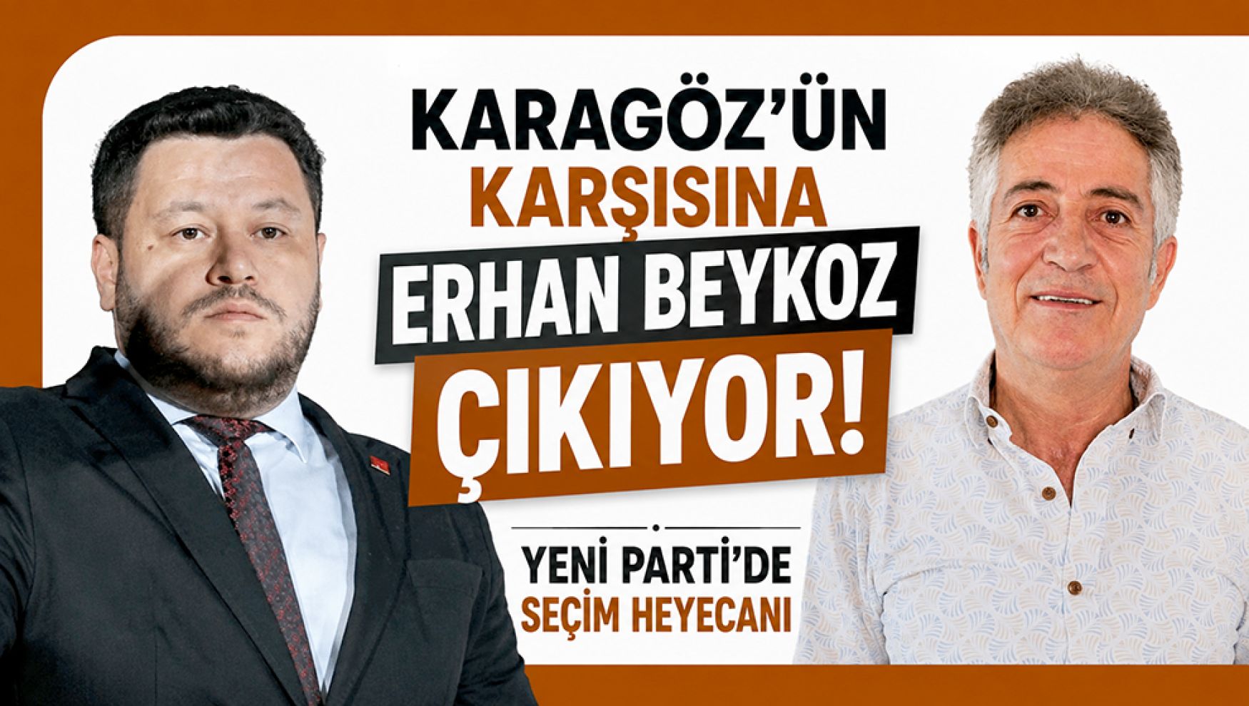 Yeni Parti Bolu'da kurultay heyecanı! Erhan Beykoz, Karagöz'ün karşısına çıkıyor