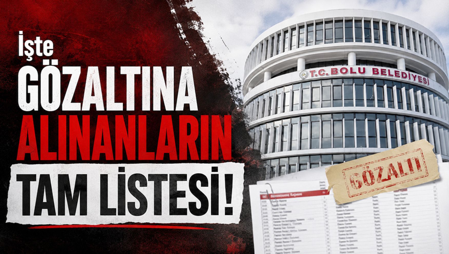 Başkan yardımcısı ve çok sayıda personel gözaltında