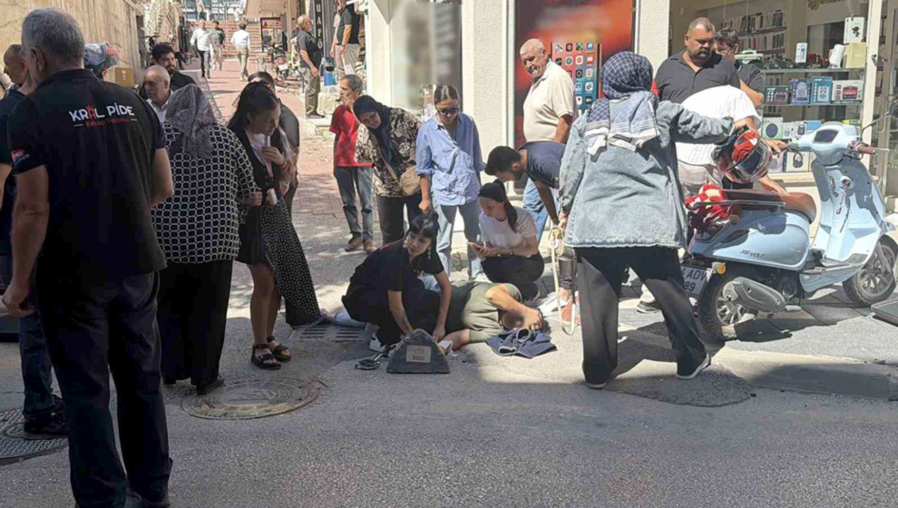 Bolu’da motosiklet kazasında ilginç diyalog! “Kolum çok kötü”