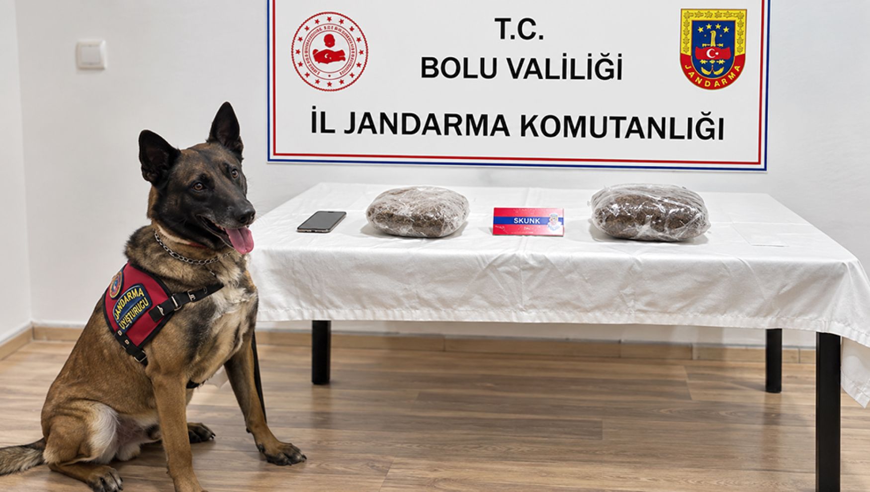 Bolu’da otobüste uyuşturucu operasyonu: 811 gram uyuşturucu ele geçirildi