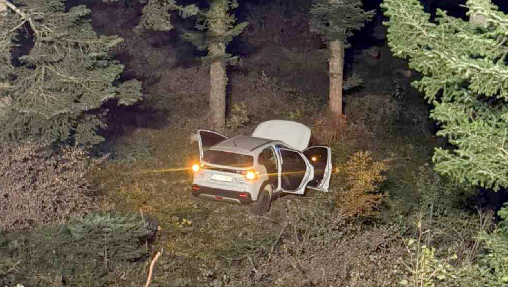 Bolu’da otomobil uçuruma yuvarlandı: 4 yaralı