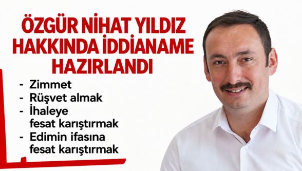 Özgür Nihat Yıldız hakkında hazırlanan iddianame mahkemeye sunuldu